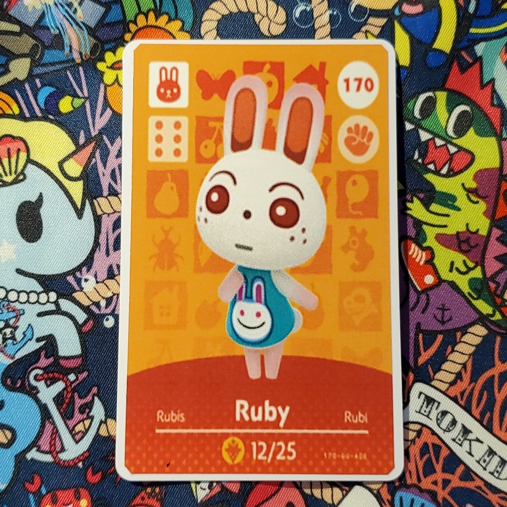 Ruby Amiibo for Nintendo Switch